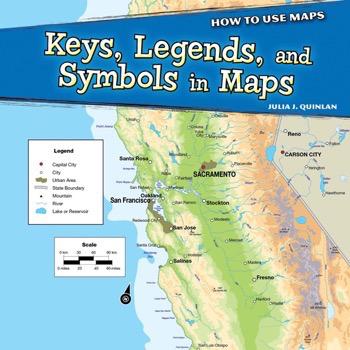 Keys, Legends, and Symbols in Maps | Rosen Publishing